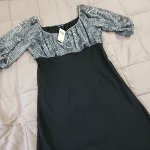Black & Grey Dress